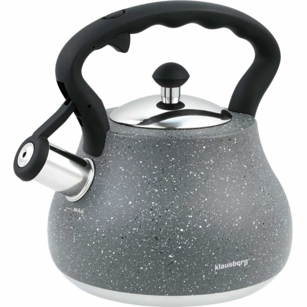 Klausberg KLAUSBERG rychlovarná konvice s píšťalkou 2,7l ...
