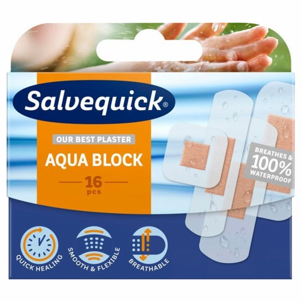 Cederroth Salvequick Aqua Block 1 bal. (16 ks)