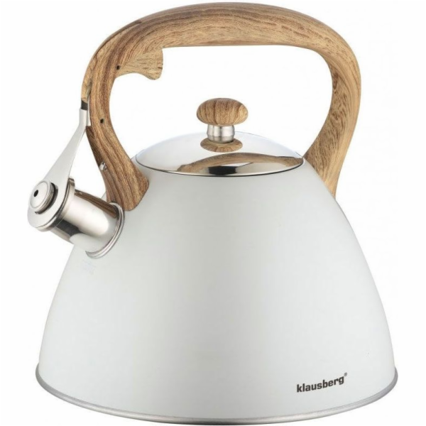 KLAUSBERG 3L KB-7264 rychlovarná konvice s píšťalkou