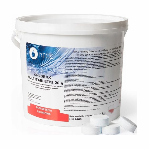NTCE Chlorox 20g Blue Chemistry 5kg