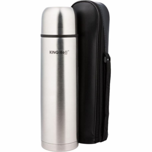 KingHoff Turistická termoska KH-4054 1 l Stříbrná