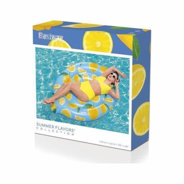 Bestway Matrace nafukovací ostrov, citrony (43392)