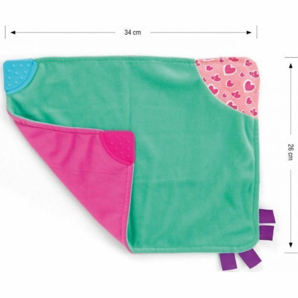 Milly Mally Plyšová deka - Blanky - 14325 RŮŽOVÁ