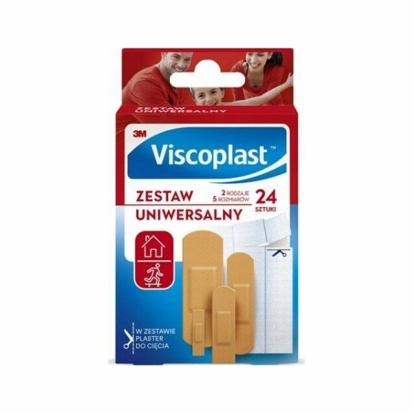 Omítky Sila Viscoplast univerzální sada 24 ks