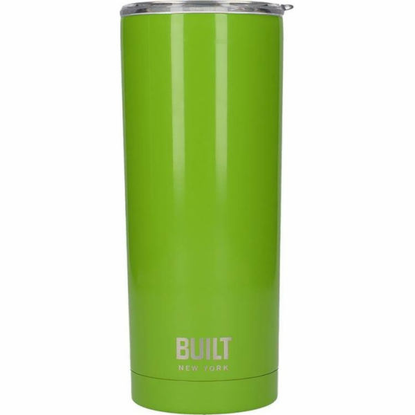 Vestavěný vakuově izolovaný termohrnek 0,6L zelený