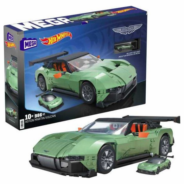 MEGA Hot Wheels Collector Aston Martin Vulcan, stavebnice