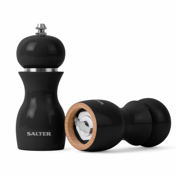 Salter 7613 BKXRA Lesk mlýnky na sůl a pepř černý