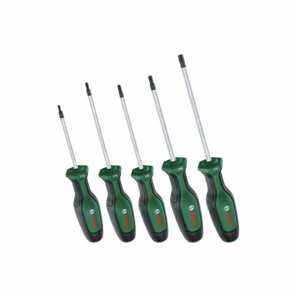 Bosch Sada šroubováků Torx 5 kusů (1.600.A02.BX6)
