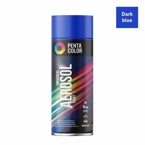 Aerosolová barva Pentacolor tmavě modrá R5010 400ml