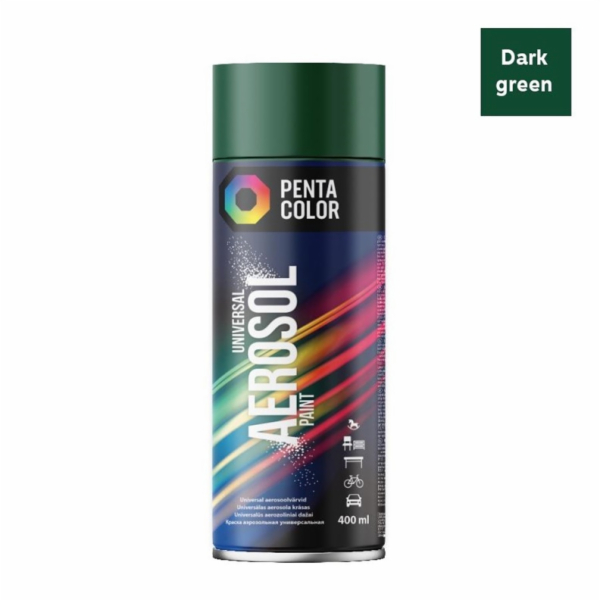 Aerosolová barva Pentacolor tmavě zelená R6005 400ml