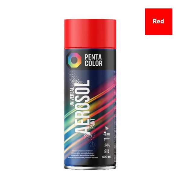 Aerosolová barva Pentacolor, červená, R-3020, 400ml
