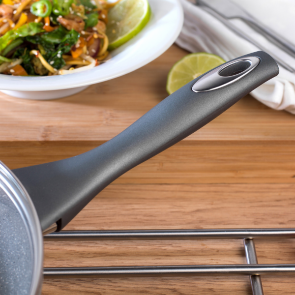 Salter BW02772G Mramorový Wok 28cm šedý