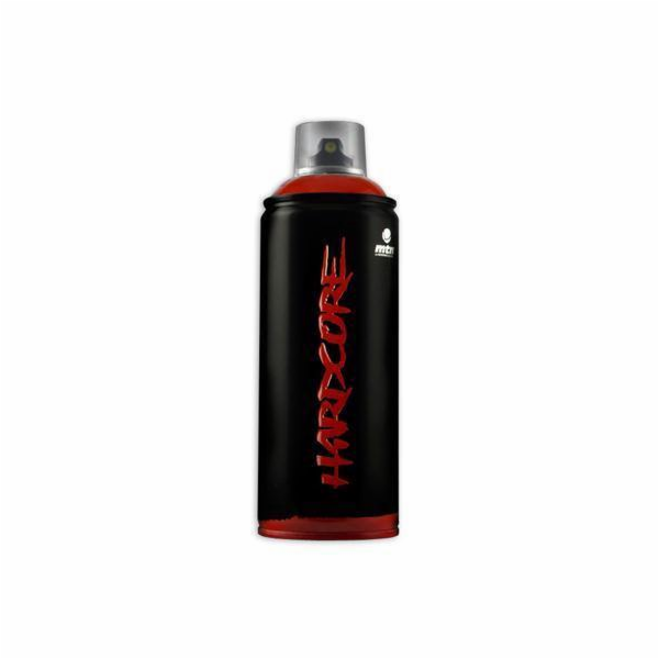 Aerosolová barva Montana Hardcore, matná černá, 0,4l