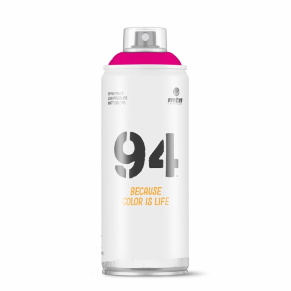 Aerosolová barva Montana Fluorescent, růžová, 0,4l