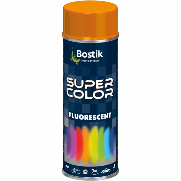 Fluorescenční aerosolová barva Bostik oranžová, 400ml