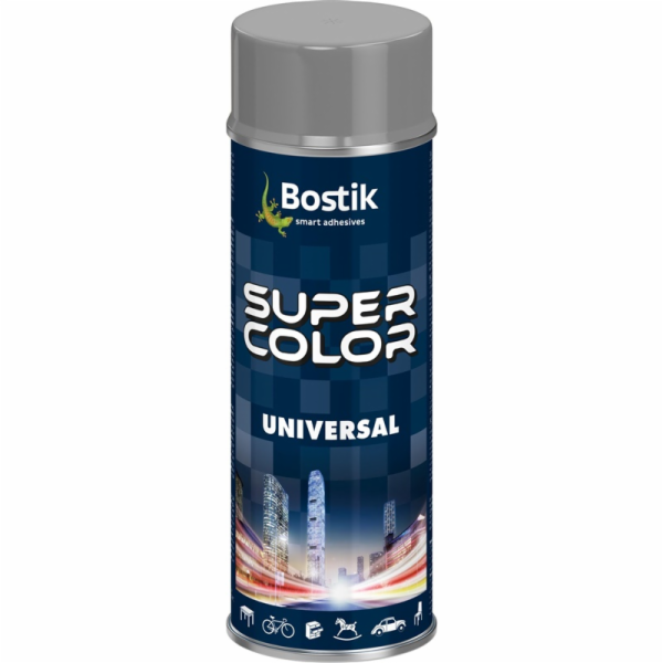 Aerosolová barva SC Bostik, šedá, R-7001, 400 ml