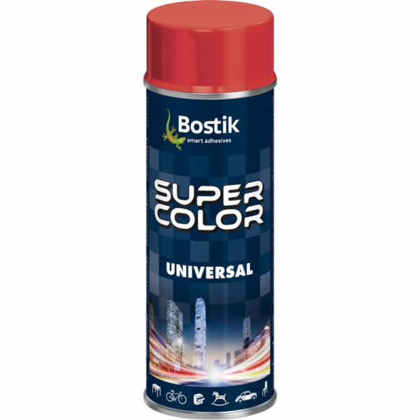 Aerosolová barva SC Bostik, ohnivě červená, R-3000, 400 ml