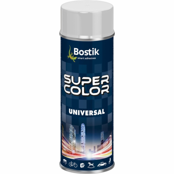 Aerosolová barva Bostik SC bílá matná R-9010 400 ml