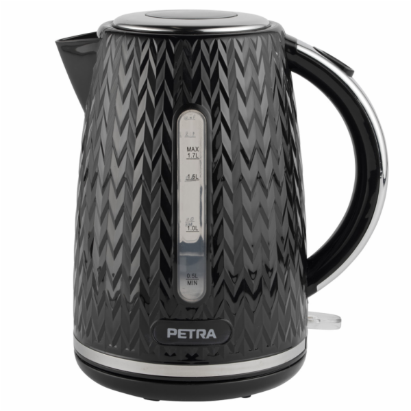 Petra PT3864BLKVDEEU10 Chevron Jug Konvice černá