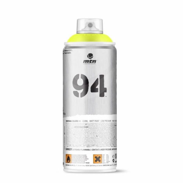 Aerosolová barva Montana Fluorescent, modrá, 0,4l