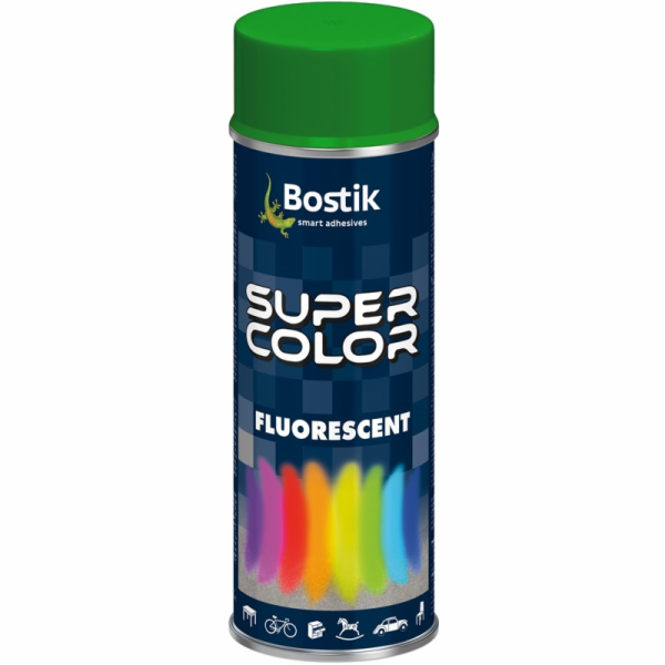 Fluorescenční aerosolová barva Bostik, zelená, 400 ml