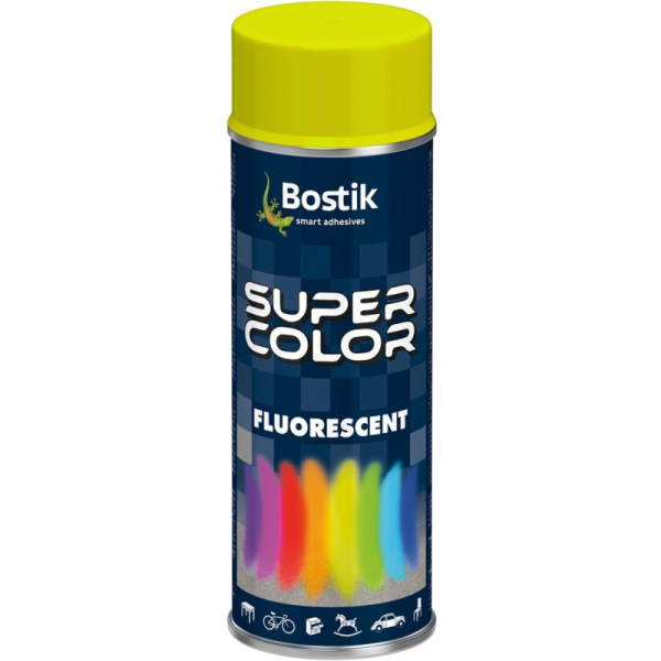 Fluorescenční aerosolová barva Bostik, žlutá, 400 ml