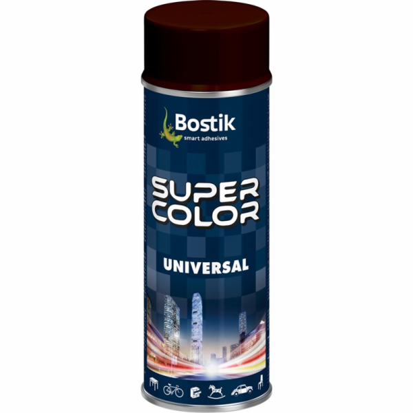 Aerosolová barva SC Bostik, tmavě hnědá, R-8017, 400ML