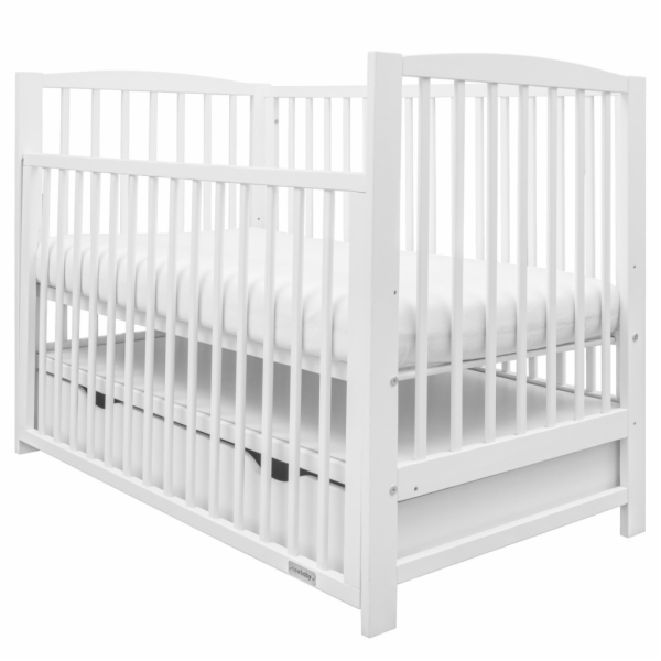 Dětská postýlka New Baby LILLY se stahovací bočnicí a šup...