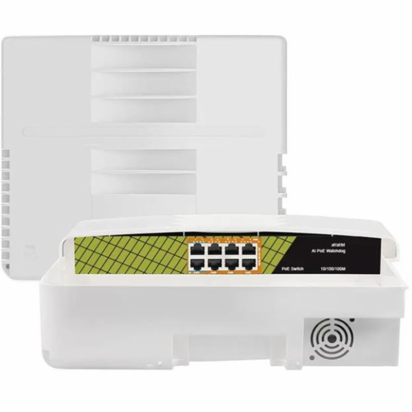 Switch Conexpro GNT-P1008G6-F venkovní, 8x GLAN s PoE, 120W