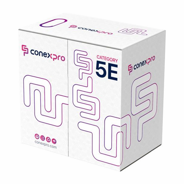 Kabel Conexpro UTP kabel ekonomy, CAT5e, LSOH, 24AWG, 305...