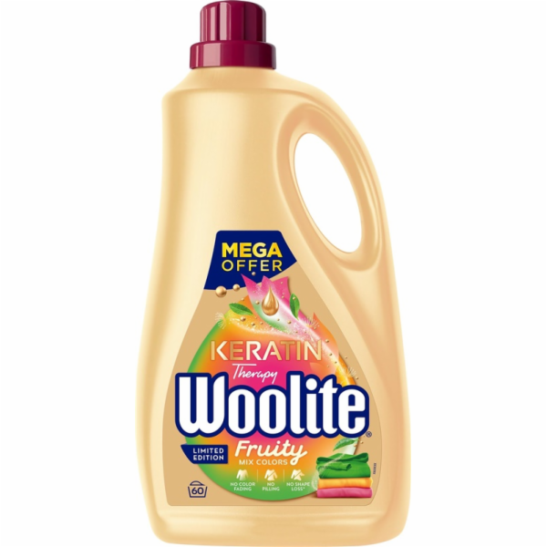 Tekutý prací prostředek Woolite therapy ovocný, 3,6l