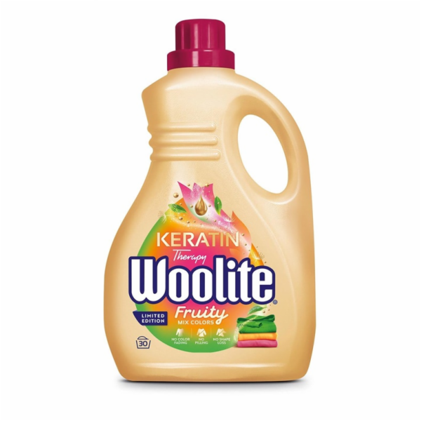 Tekutý prací prostředek Woolite therapy ovocný, 1,8l