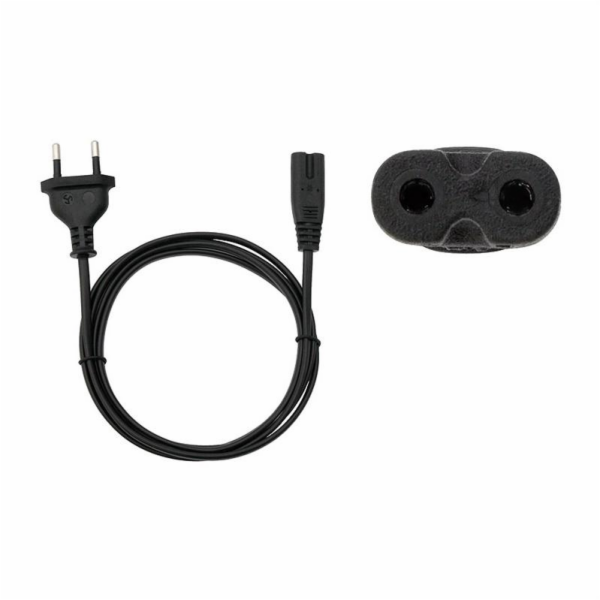 Kabel BLOW 2-PIN M, 2-PIN F, 3m, černý 98-202