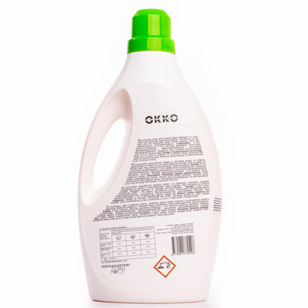 Tekutý prací prostředek OKKO UNIVERSAL, 2 l, 40 praní.