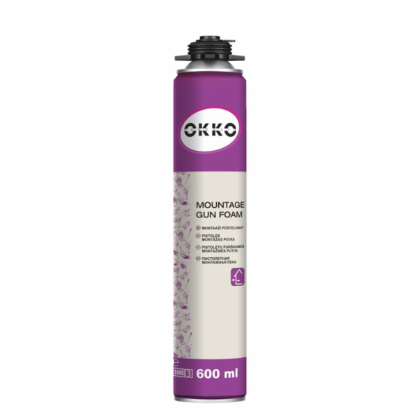 Pěna Okko Mountage Gun Foam, 600 ml