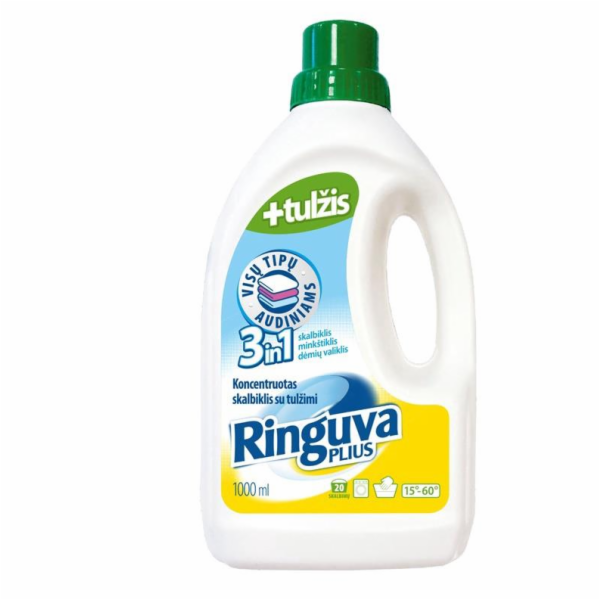 Tekutý prací prostředek RINGUVA PLUS 3V1, 1 l, 20 praní.