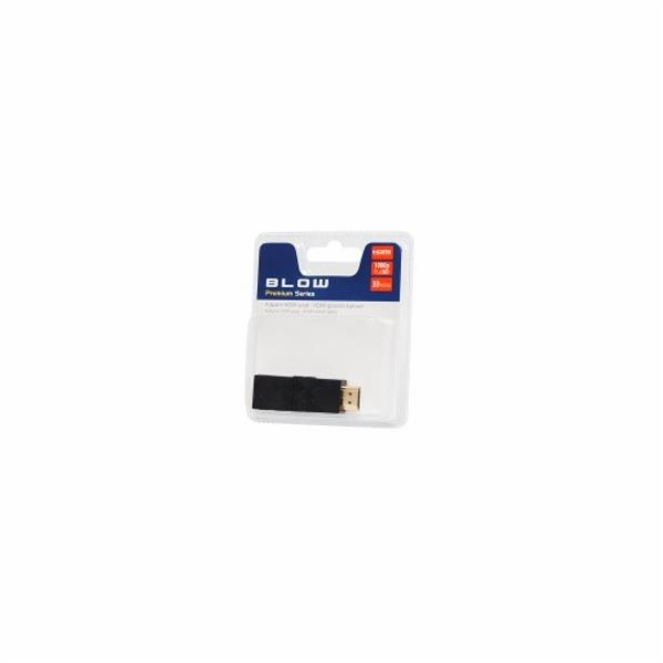 Adaptér BLOW HDMI M, HDMI F, černý 92-115