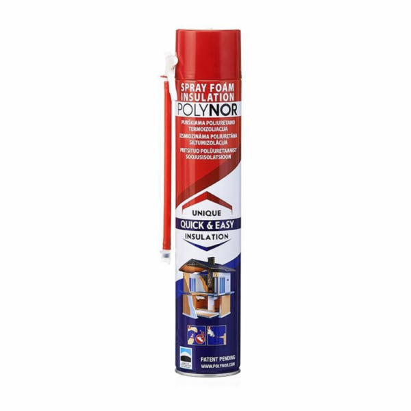 Tepelná izolace ve spreji Polynor Home, 750 ml