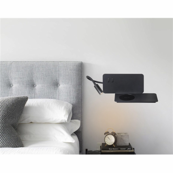 Fixační lampa FIJI 19132-BK 3+6W LED CHAR