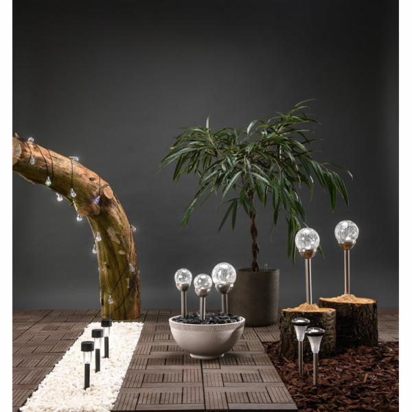 Solární dobíjecí lampa Domoletti, 0,66W, LED