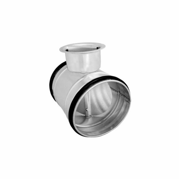 Uzavírá se ventilační klapkou ALNOR, DN 100 mm