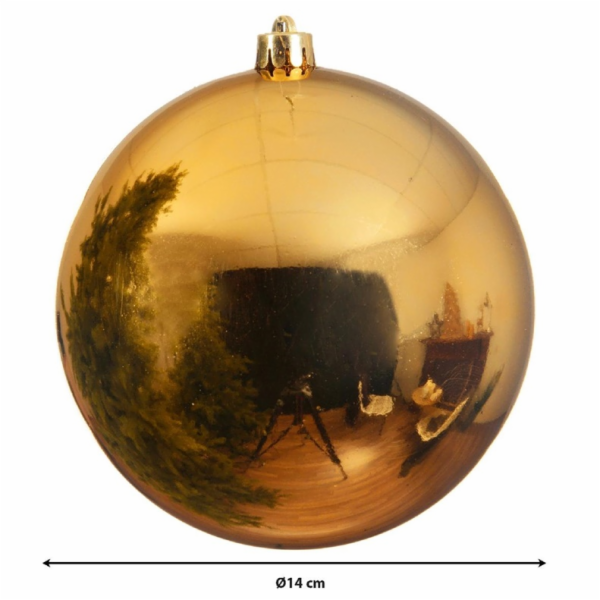 Plastová ozdoba na vánoční stromeček DECORIS 022260, 14 cm