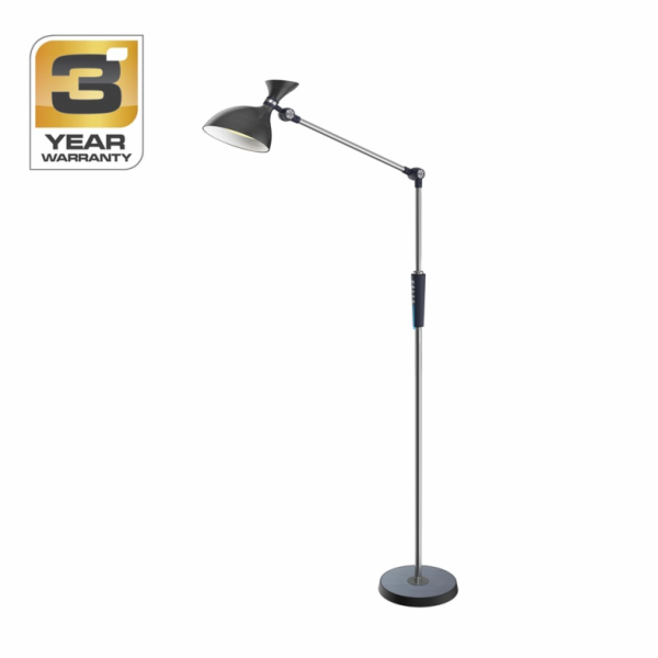 Stojací lampa Standart Double BL-1903 BLACK, 15 W, LED