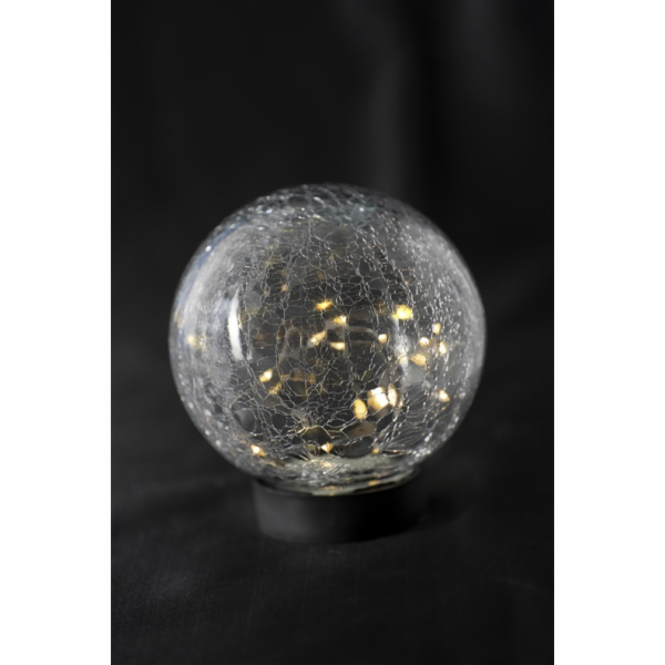 SVĚTELNÁ SOLÁRNÍ KRASKOVÁ KOULE 15CM 100969