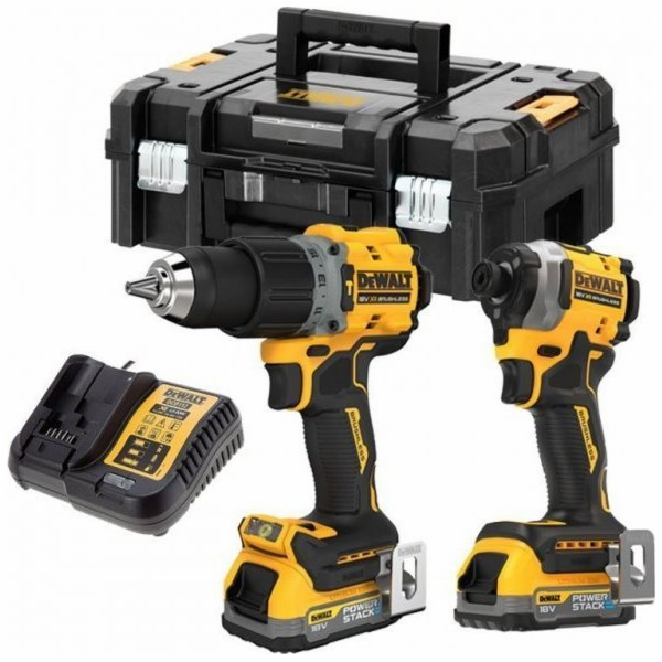 Kombinovaná baterie DEWALT POWERSTACK DCK2050E2T, 18 V, s...