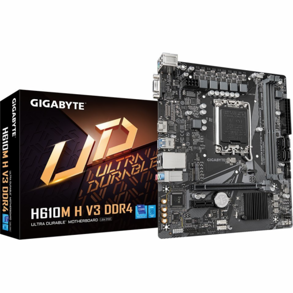 GIGABYTE H610M H V3 DDR4, základní deska