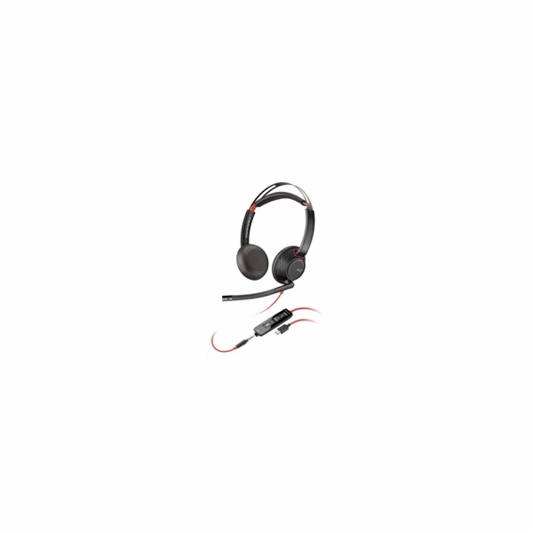 Poly Blackwire 5220 náhlavní souprava, 3.5 mm jack + USB-...
