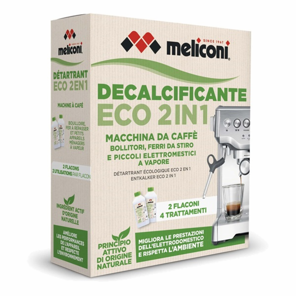 Čistič pro kávovary Meliconi, 656163, Eco, 2v1, pro kávov...