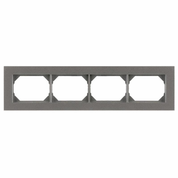 Čtyřmístná židle VILMA XP500, barva metalíza