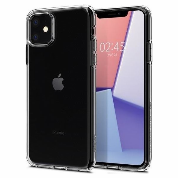Spigen kryt Crystal Flex pre iPhone 11 - Crystal Clear